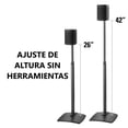 thumbnail image 2 of Soportes de Altavoz WSSA2-B1 Sanus Inalámbricos, Diseñados para Sonos ONE, Play:1 y Play:3 SANUS Orientación Vertical u Horizontal, 2 of 3