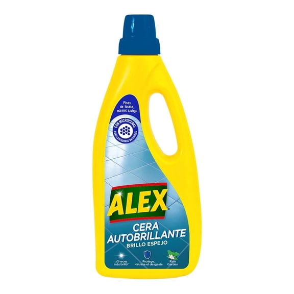 Cera para pisos Alex   loseta, mármol y azulejo de 750 ml