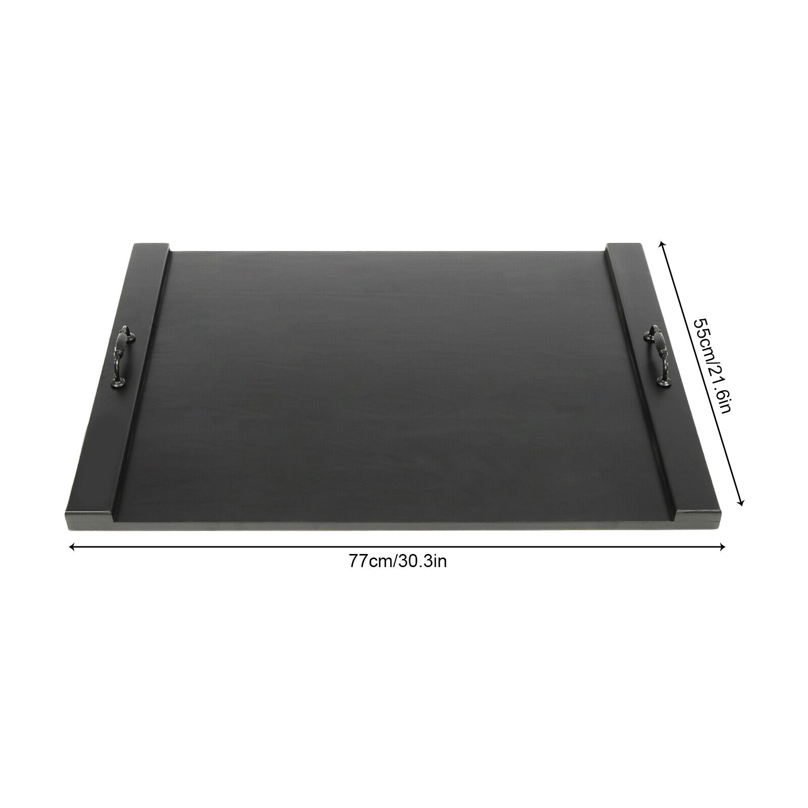 Noodle Board Stove Cover, Wood Noodle Board Stove Cover with Handles Extra Thick Wooden RV Stovetop Cover