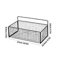 thumbnail image 3 of Yyuenw Bathroom Kitchen Storage Rack,Sturdy Small Storage Baskets,For Kitchen Seasoning Rack Shower Toiletries Kitchen Accessories Sundries,No Drilling Wall Mounted, 3 of 5