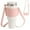 Pink, variant on Adjustable Tumbler Carrier Strap Leather Cup Holder Sleeve for 30-40oz Water Bottles Hands Free Crossbody 13.8-22.8 in