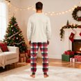 thumbnail image 5 of Lvotionpl 2026 Family Matching Christmas Pajamas Set, Christmas PJs for Men Women s, Long Sleeve Tops and Pants, Holiday Family Sleepwear, Xmas Pajama Sets, 5 of 5