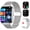 Silvery mesh strap watch, variant on Ultra-thin Smartwatch: 1.93-inch curved touch screen, call, message reminder, sports modes, camera/music control, iOS/Android compatible, gift for friends/birthdays