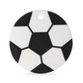 thumbnail image 1 of Mordedor para bebé Cuebo, pelota de fútbol de silicona, 1 of 5
