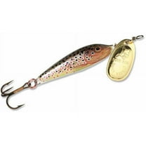 Blue Fox Super Vibrax Size 3 Minnow Spin Fishing Lure 3/16 oz Brown Trout/Gold