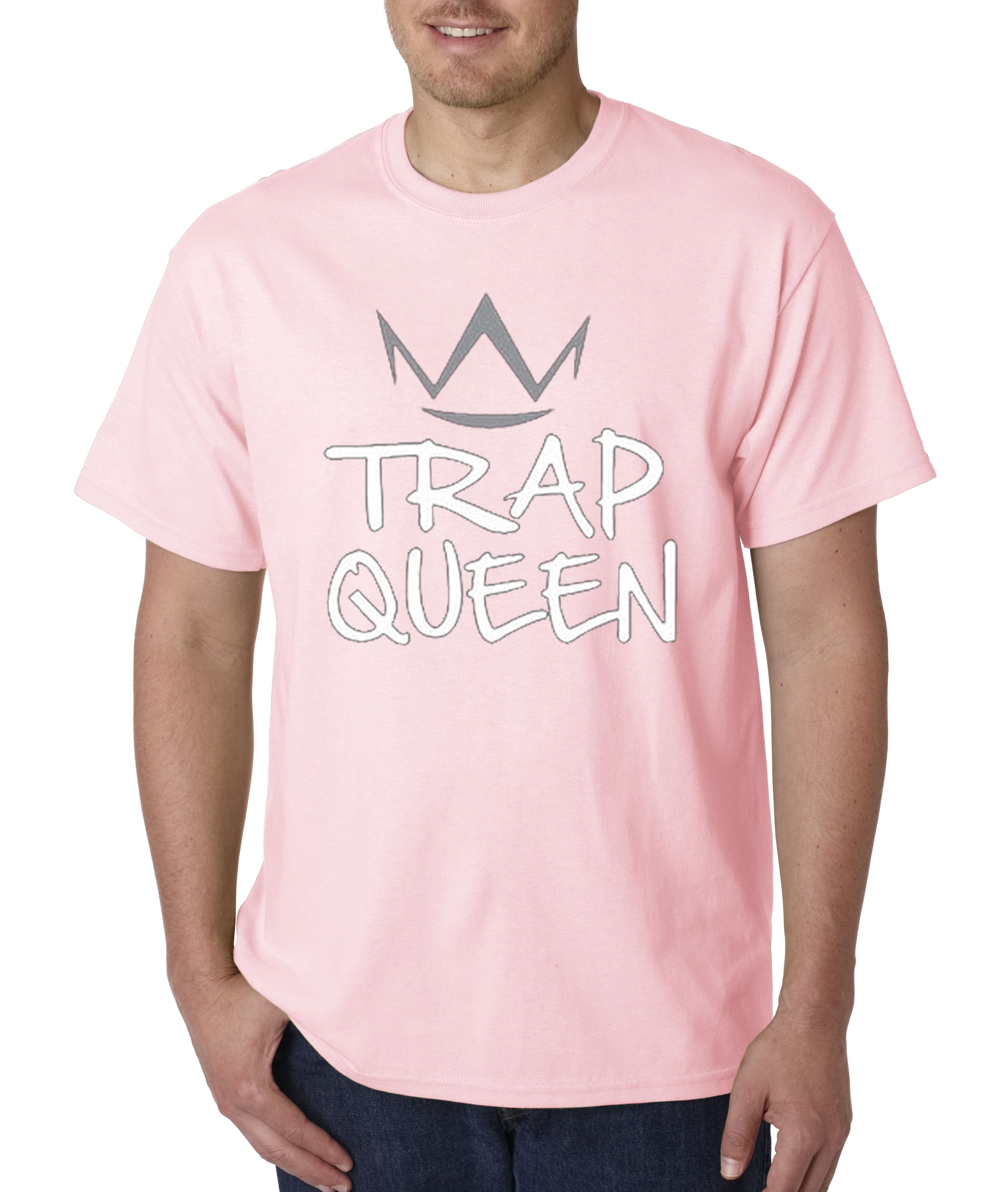 Unisex T-Shirt Trap Queen Silver Crown 