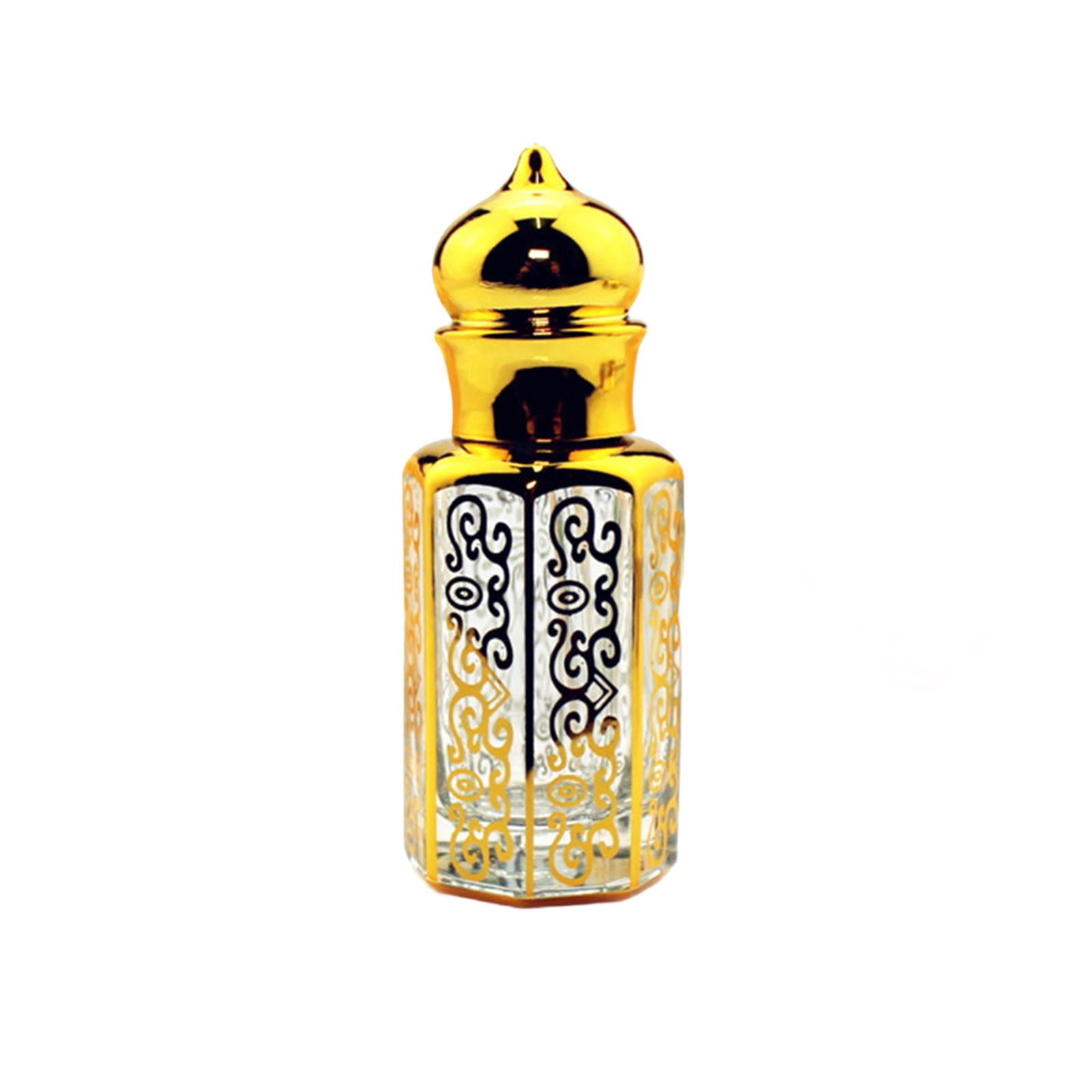 Gazechimp 6xRefillable Perfume Bottles Glass Travel Bottle for Outdoor Home Decor Travel 12ml Roll On Bottles 6 Pcs