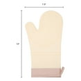 thumbnail image 7 of Unique Bargains Heat Resistant Soft Silicone Oven Mitts Set of 2 Cream Yellow 13x7.5 Inch, 7 of 7