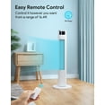 Lensoul Tower Fan, Indoor Room Cooling, Oscillating with 3 Quiet Speeds