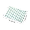 thumbnail image 3 of HOARBOEG Checkerboard Pet Blanket with Fluff Balls, Reversible Warm Fleece Throw for Cats and Dogs, Soft Pet Bed for Crate, Sofa & Car, Machine Washable Pet Mat, 15.74*19.68in, 3 of 6