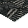Addison Rugs Chantille Indoor/Outdoor Transitional Geometric Black ...
