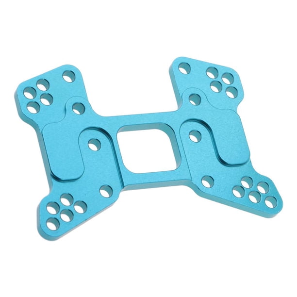 Torre de amortiguación trasera de aluminio para buggy HSP 94105, 94106, 94166 y 94107 (escala 1:10) Azul