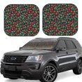 thumbnail image 1 of Fotbe Strawberry Juego de 2 Piezas de Parasoles para Parabrisas | Bloqueador Solar para Auto | Accesorios Plegables para Protección Solar Interior-Small, 1 of 6