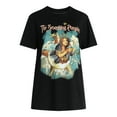thumbnail image 5 of Smashing Pumpkins Women's Front Back Graphic Band Tee with Short Sleeves, Sizes XXS-XXL, 5 of 5