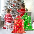 thumbnail image 7 of GuassLee 4pcs Large Christmas Gift Bags, Jumbo Holiday Drawstring Gift Bags 36" x 49" Giant Plastic Reusable Present Wrap Bags with Gift Tag Cards for Big Xmas Presents Party Decorations, 7 of 7