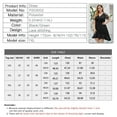thumbnail image 2 of Summer Dresses for Women Maxi Dress Plus Size Women's Women's Elegant Lace Sleeve V Neck Dress, 2 of 6