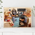 thumbnail image 2 of Mosaic Kitchen Pattern 5D DIY Full Drill Diamond Painting Cross Stitch Kit, 2 of 8