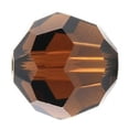 thumbnail image 3 of Swarovski Round Crystal Beads Item #5000 Smoked Topaz Color 6mm Size - 36 Pieces, 3 of 4