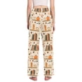 thumbnail image 3 of FORMRS Women's Pajama Pants with Pockets Soft Comfy Loungewear Sleep Bottom, Sizes S-2XL, Fall Book Shelf, 3 of 8