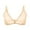 Beige, variant on Varsbaby Women's Sexy Lace See Through Underwear Wirefree bras