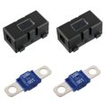 thumbnail image 1 of 2 portafusibles para automóvil tipo H y 2 fusibles Midi de alta corriente con perno de 100 A para camiones y vehículos de 100 A, 1 of 5