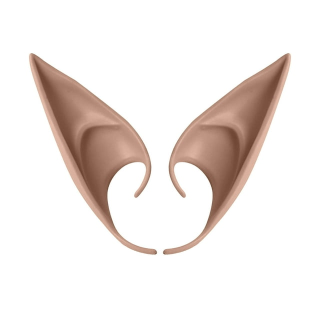 Fiudx Orejas de Cosplay de Halloween, Accesorios para Disfraz de Ángel y Duende, Fáciles de Usar, Material Reutilizable, Perfectas para Fiestas y Sesiones de Fotos, 5 Opciones de Color, Aptas para Ma