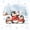 Christmas 05, variant on Manfei Merry Xmas 7-Piece Twin Bedding,Modern Christmas Animals Bedding Comforter Set,Xmas Reversible