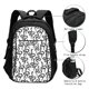 thumbnail image 3 of Balery Hand Drawn Snake Mochila con carga USB para hombre y mujer - Mochila impermeable y antirrobo para laptop con puerto USB para viajes, trabajo, 3 of 7