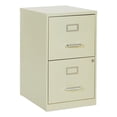 thumbnail image 1 of 2 Drawer Locking Metal File Cabinet in Tan, 1 of 10