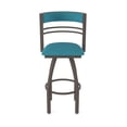 thumbnail image 5 of 860 Hunter 30" Swivel Bar Stool with Bronze Finish and Graph Tidal Seat and Back, 5 of 5