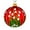 Lilies of the Valley Red, variant on STP Goods Titmouse Christmas Ball Ornament in Gift Box 3.9" (10 cm) Hand-Painted Christmas Tree Ornament Collectible Christmas Tree Hanging Decoration, Yellow