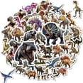 thumbnail image 2 of Calcomanías con dibujos animados de dinosaurios con grafitis de dinosaurios, 50 unidades, para niños, 2 of 2