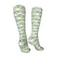 thumbnail image 3 of Kdxio Duck Funny Silky Novelty Funky Long Knee High Socks Soft 3D Print Cosplay Crazy Stockings for Men Women, 3 of 8