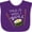 Purple, variant on Inktastic This is How I Roll Cute Sushi Boys or Girls Baby Bib