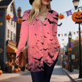 thumbnail image 6 of Towmus Halloween Cardigan For Women Fashion Cute Pumpkin Print Cardigans Sweaters Casual Open Front Long Sleeve Coats With Pockets, 6 of 6