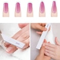 thumbnail image 6 of EXLEAF 50 Count Rectangle Nail Files for Acrylic Nails,80 Grit Coarse Nail File Reusable Emery Boards Manicure Tools, 6 of 7