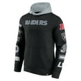 thumbnail image 2 of Men's Fanatics  Black/Gray Las Vegas Raiders Patched Out Pullover Hoodie, 2 of 3