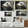 thumbnail image 4 of Designart "Charming Rodent Art" Rodent Floater Framed Wall Decor, 4 of 5