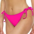 thumbnail image 5 of JUMESG Bikini Bottoms for Women String Bathing Suit Bottom with Moderate Coverage Low Waist Swim Bottom (Hot Pink,S), 5 of 6