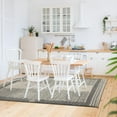 thumbnail image 3 of Luxe Weavers Moroccan Geometric Gray 5x7 Area Rug, Abstract Stripe Carpet, 3 of 9