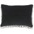 thumbnail image 2 of Nourison Luminescence Beaded Tassels Black 10" X 14" Throw Pillow, 2 of 6