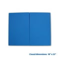 thumbnail image 6 of Blue Premium Corrugated Plastic Study Carrels - Pack Of 24, 6 of 7
