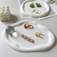 thumbnail image 2 of Jewelry Dish Tray Ring Dish Jewelry Plate Decorative Plate Photography Backdrop Tray, 2 of 8