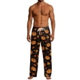 thumbnail image 6 of Gaexia Halloween Pajamas Men Pajama Pants Family Pjs Pumpkin Bat Plus Size Matching For Couples Adult Unisex, 6 of 7