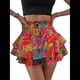 thumbnail image 1 of Mini Shorts con Volantes y Cintura Alta para Mujer Bonitos Shorts Cortos Escalonados con Shorts Debajo Rojo L, 1 of 9
