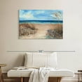 thumbnail image 2 of Elephant Stock Beach Favorite Spot Wall Art - Horizontal Canvas Wall Art - Living Room Wall Decor - Beach Canvas - Beige And Blue Decor By Sally Swatland - 39" x 26", 2 of 8