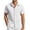 White, variant on Men's Untucked Shirts Short Sleeve Regular Fit Summer Button Down Shirts