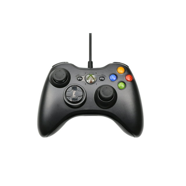 Gamepad JAMW con cable para PC con doble vibración turbo y botones de activación