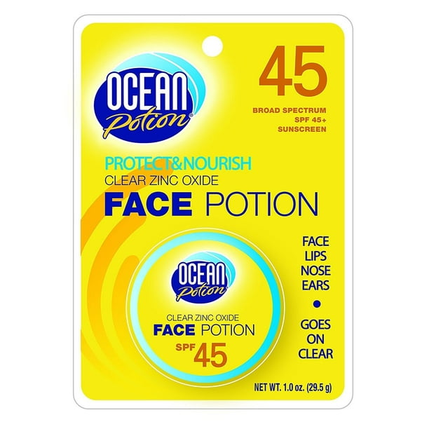 Ocean Potion 00088 Face Potion Clear Zinc SPF 45 1oz