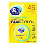 Ocean Potion Clear Zinc Oxide Face Potion SPF 45,1 fl oz